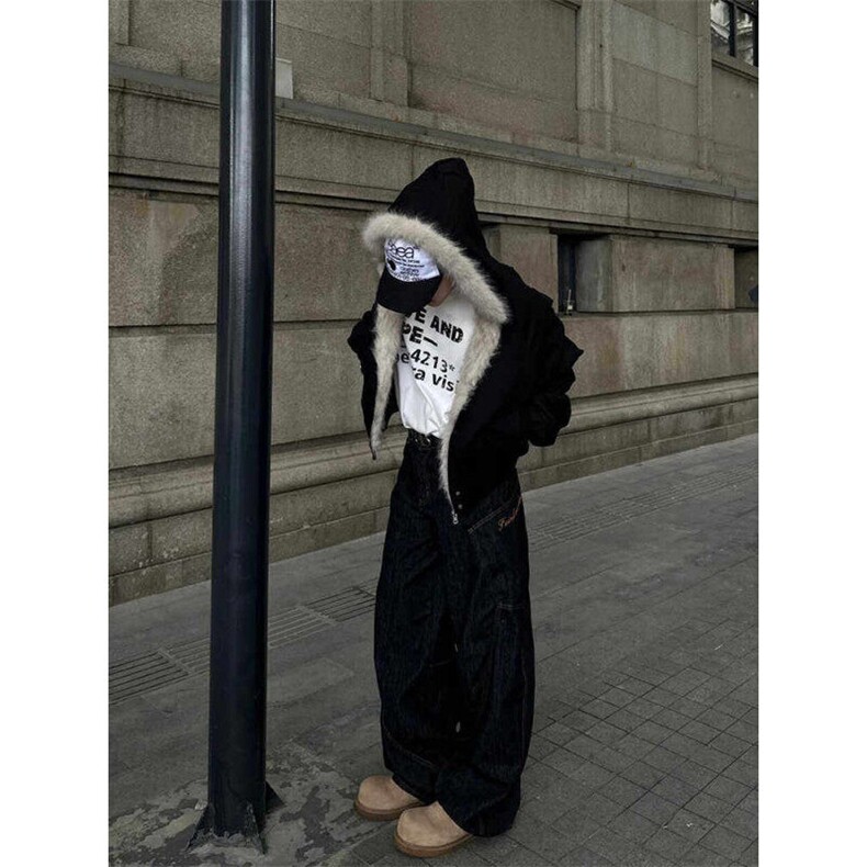 现货五千！自产大毛领座山雕加绒加厚夹克棉服1005-CHYWT06-P118,男装夹克,星座1005