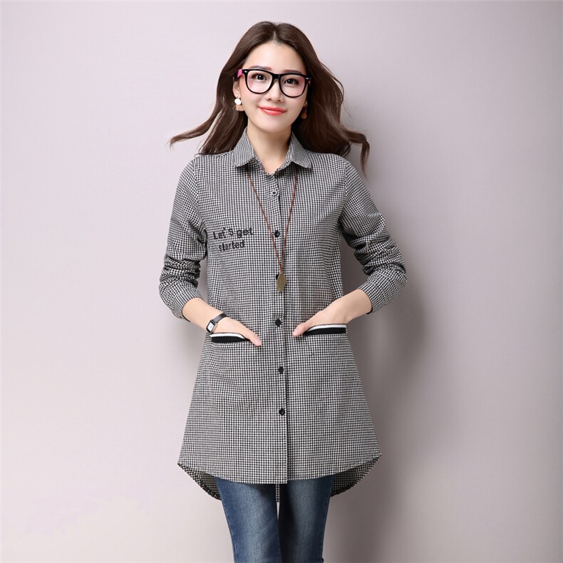 2021年春季长袖修身时尚纯色简约衬衫，女装衬衫，小林双子