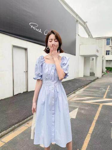 2021年夏季新品小清新韩版连衣裙，女装连衣裙，圣伊敏