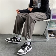港风潮牌直筒裤男休闲秋季韩版运动长裤ins超火工装裤K1543-P38，男装休闲裤，星座512-4