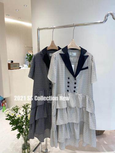 西装领几何图案ops，女装西装，G