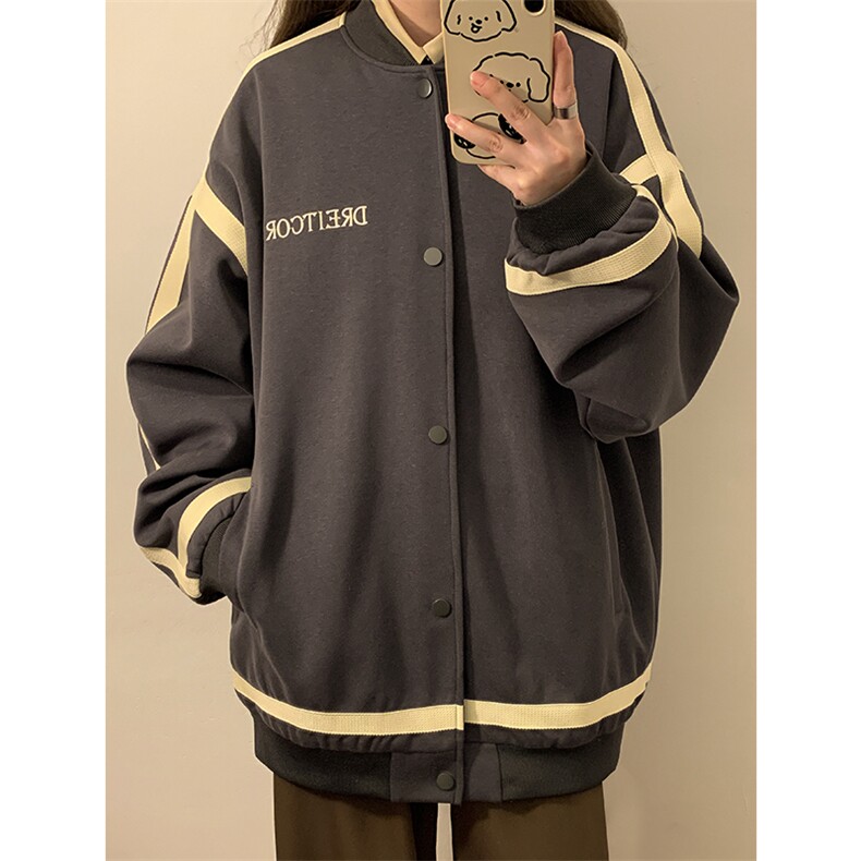 春季棒球服男女新款夹克休闲外套XZ102B-1-JK2609P85,男装夹克,星座102B-1