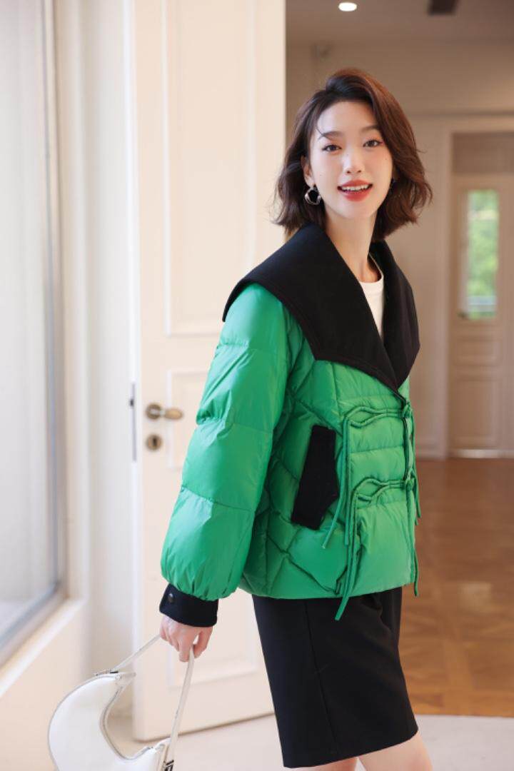 90绒羽绒服，女装羽绒服，卡西姆