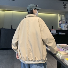 港风宽松棒球服男夹克青少年翻领长袖BQ33P45，男装夹克，星座1116-2