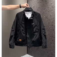男春秋立领工装夹克新款时尚潮百搭修身气质青年外套HH8108P55，男装夹克，星座1013-5
