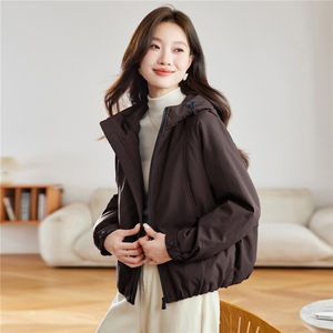 现货！2025年冬季夹棉棉服女图片