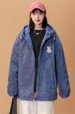 2023冬季中性风羊羔绒棉衣两面穿休闲外套男女8830-P115控价138，男装棉衣，电商A441-1