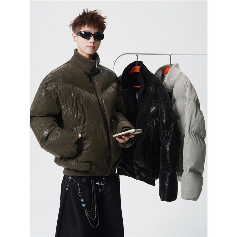B370-MY259-特P105控178100聚酯纤维立领棉衣外套短款男棉服,男装棉衣,电商B370