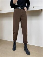 加绒休闲裤两色MLXL，女装休闲裤，Y·Z 羽倬