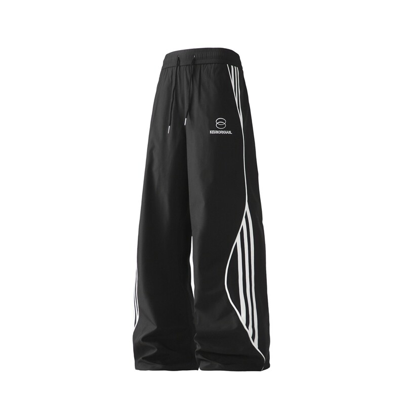 现货！2025年春季新款阔腿休闲裤-EX50528-特批35-聚酯纤维，男装休闲裤，电商A061