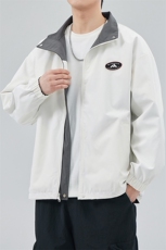 新款现货户外双面穿立领夹克男冲锋衣外套JK901-P75，男装夹克，星座1204-3