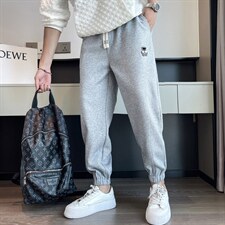 2022品质货立体裁剪男士300克复合面全棉束脚宽松卫裤B226-605，男装休闲裤，电商A210
