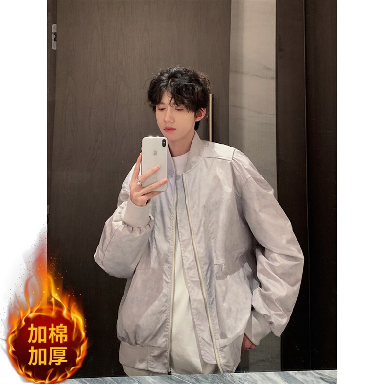 档口图 加厚短款夹克潮牌棒球服外套DY195JR-P90 常规DY195-80图片