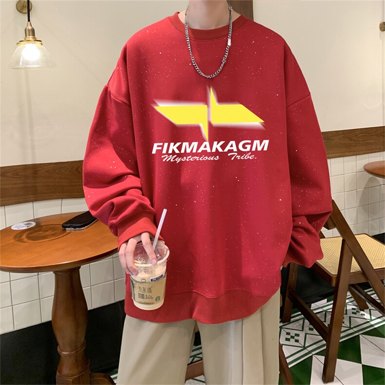 特p38控68满天星50棉圆领卫衣MW2498,男装卫衣,电商B370