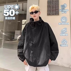 F16山系户外露营多口袋冲锋衣外套男宽松抽绳双拉链机能工装夹克，男装夹克，星座308A-1（原309B-1）