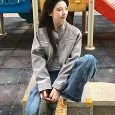 夹克ins原宿新款时尚慵懒气质文艺日系流行简约潮流百搭JKS02，男装夹克，星座516A