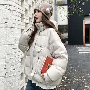 短款羽绒服女款冬季新款韩系小个子宽松外套图片