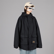 2021秋季新蒙马特大码男中性日系工装连帽男迷彩夹克外套J907-P75，男装夹克，电商A001