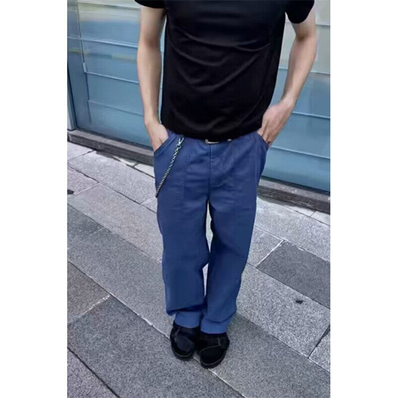 直筒阔腿牛仔裤夏季法工裤做旧复古男宽松百搭休闲工装裤NH181,男装牛仔裤,星座1116A（原606A-3）