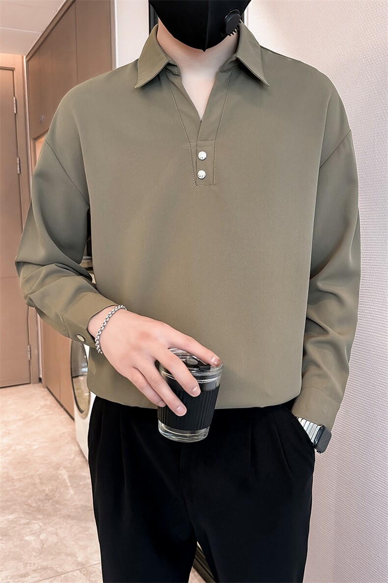 足货社会小伙店主风男潮长袖衬衣短袖衬衫G8919P58,男装T恤,星座301B-1