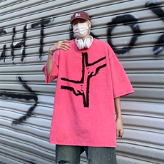 水洗脏粉色