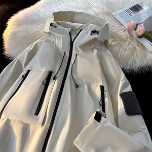 冲锋衣2025年新款秋季登山服夹克外套S-3XL-J91-特P40图片