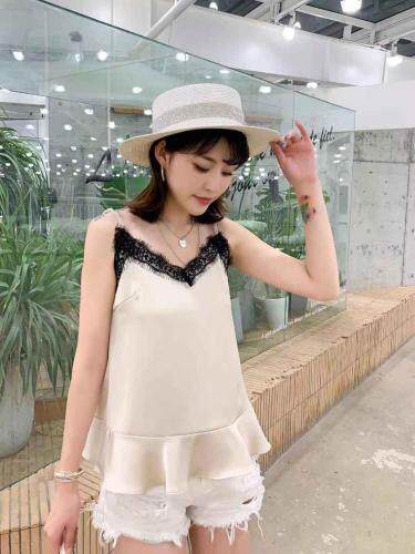 蕾絲吊帶背心，女装背心吊带，奥丝雅 靡曼