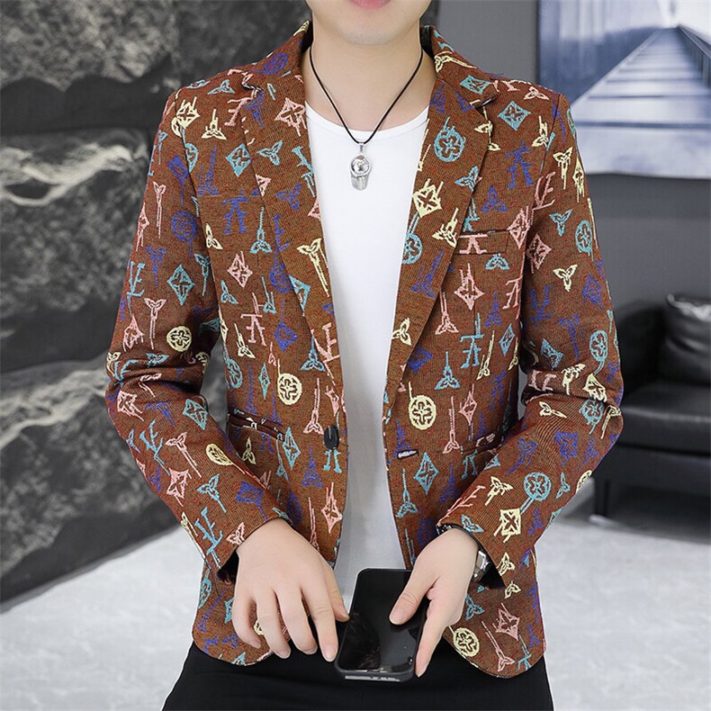 507A-X011-P752025春夏时尚男士社会雅痞帅气青年小西装外套,男装西服,星座507A（原星座306B-2）