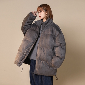 潮流麂皮绒服帅气宽松立领休闲衣A161-8805-P95图片