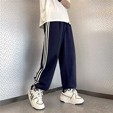 裤子男款夏季薄款宽松百搭运动裤男生直筒休闲长裤K009-P40，男装休闲裤，星座308B-1