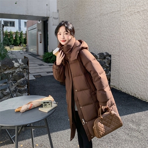 鹅绒羽绒服中长款外套，2C011-895-P315-K415图片