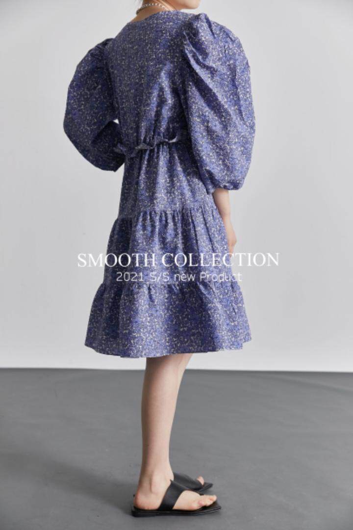 碎花连衣裙，女装连衣裙，SMOOTH