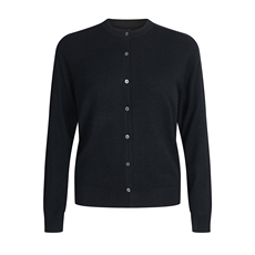 2025年秋季新款马鞍肩圆领针织女士羊毛开衫时尚休闲通勤百搭，女装羊毛衫，宋氏羊绒