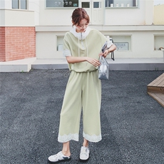 现货25年时尚针织连帽套装浙宝217-0091-165-248，女装套装/套裙，浙宝217