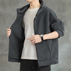 双面奥粒绒400克加绒加厚连帽冬季卫衣男0905-P465XL-8XLP52，男装卫衣，星座210-1
