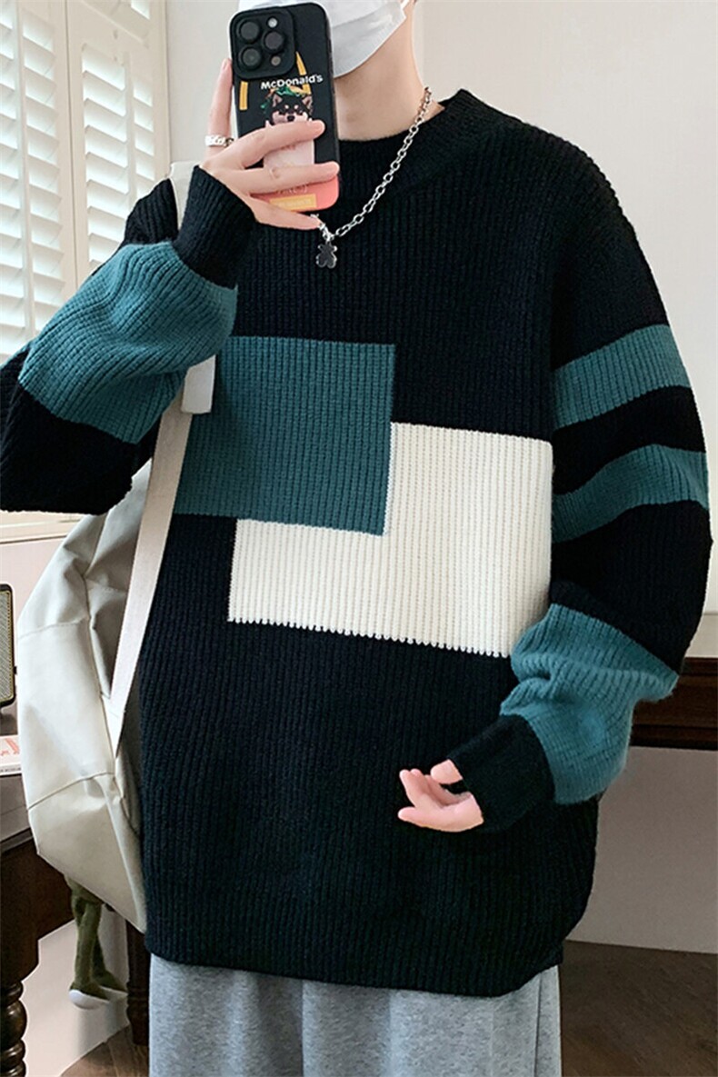 23971C-特P45秋冬新款休闲毛衣男针织打底衫,男装T恤,电商D310B