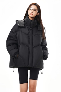 2025羽绒服冬季新连帽泡芙款情侣款 225-2-Y213-P255图片