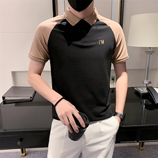 23夏季小伙简约休闲POLO衫男刺绣保罗衫301A-1/PL62/P50，男装Polo衫，星座301A-1