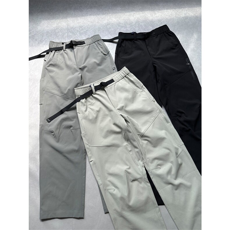 高品户外立体裁剪多功能软壳技能冲锋裤男女防水工装裤A1042-P85,男装工装外套,星座1505