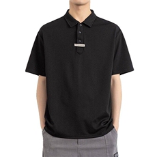 25068-特P50夏季休闲时尚T恤男短袖打底衫潮牌翻领短袖polo衫男，男装Polo衫，电商D310B-1