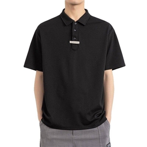 25068-特P50夏季休闲时尚T恤男短袖打底衫潮牌翻领短袖polo衫男图片