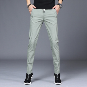 裤子男夏款2024新款男士长裤韩版休闲裤显瘦修身小脚裤潮915p35，男装休闲裤，星座224