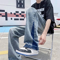 牛仔裤男潮大码休闲裤子高街N3032P46，男装牛仔裤，星座1116-2