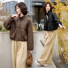 【大BAO款主推引流款】2025年春秋季新款小个子端海宁皮夹克女，女装皮衣，跑量工厂店