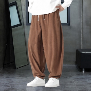 男士休闲裤灯芯绒长裤宽松灯笼裤哈伦裤裤   XZ1512-2523-P50图片