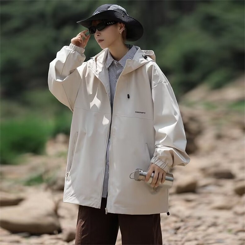 A745-P62春秋季潮牌山系冲锋衣外套男美式连帽户外工装夹克外套,男装夹克,星座512-6