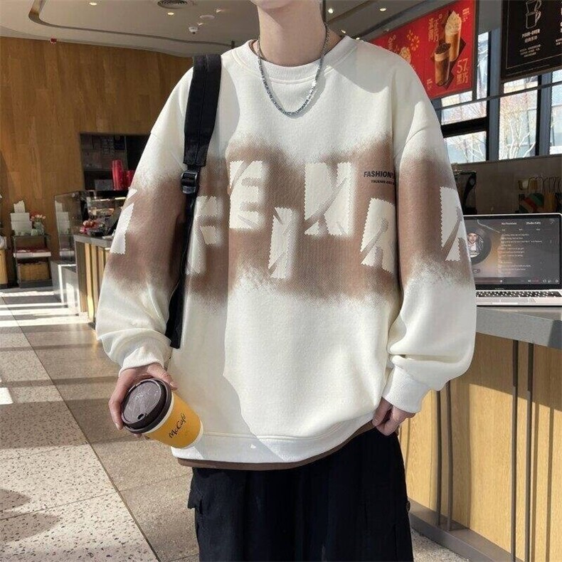 W25208-特P40港风学生青少年外套春秋时尚休闲卫衣男打底衫,男装卫衣,电商D310B