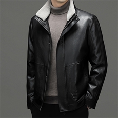 DF22161钱塘2020-2中年男士冬季厚款商务休闲立领羽绒服P280，男装羽绒服，钱塘207-2