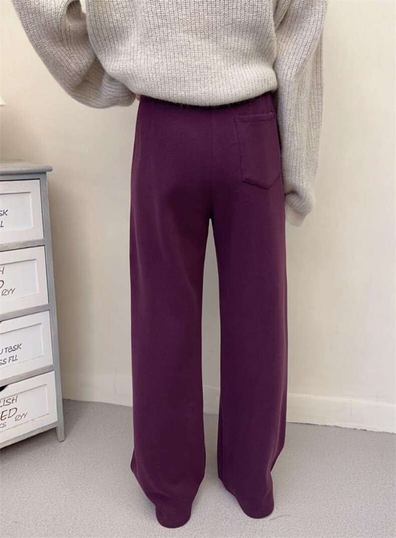 2022加绒卫裤，女装休闲裤，曼希野