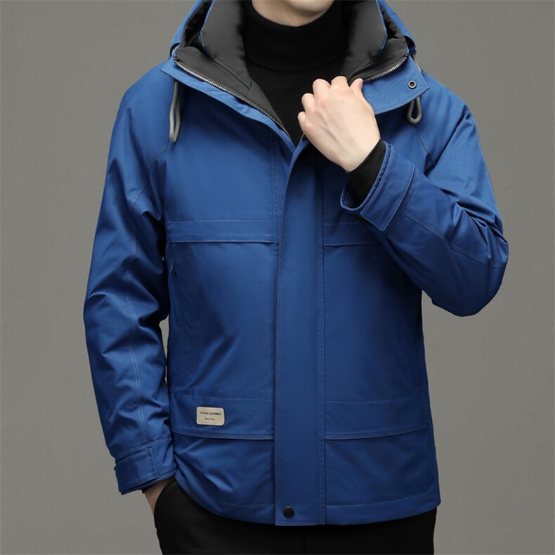 DF6851钱塘2020-2中年男士商务休闲简约百搭冬季厚款羽绒服P290,男装羽绒服,钱塘207-2